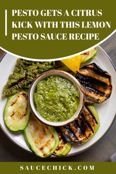 Lemon Pesto Sauce Recipe Salads Pasta, Grilled Meats