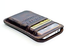 Cell phone wallet Leather Iphone Wallet, Cell Phone Wallet, Pocket Wallet, Retro Modern, I Phone, Phone Wallet, Iphone Wallet, Ipod Touch, Iphone 4