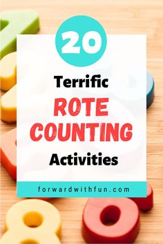 20 terrific rote counting activities Preschool Rote Counting Activities, Counting Lessons Preschool, Counting Activities Preschool 1-20, Counting 1-20 Activities, Rote Counting Activities Kindergarten, Rote Counting Activities Preschool, Number Sense Activities Preschool, Kindergarten Counting Activities, Number Counting Activities Preschool