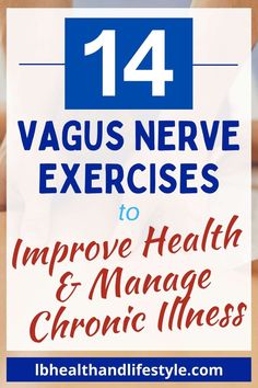 14 simple ways to naturally activate the parasympathetic nervous system & vagus nerve to improve overall health & manage chronic illness. Nerve Exercises, Vitamins For Nerves, Nerve Pain Relief, Vicks Vaporub, Cough Remedies