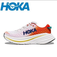 Mens Hoka Shoes (New Without Box) White Slip-on Running Shoes With Ortholite Insole, Modern White Slip-on Running Shoes, Shoes Hoka, Black Shoes Sneakers, Hoka Shoes, Training Sneakers, Mens Athletic Shoes, Hoka One One, Walking Sneakers