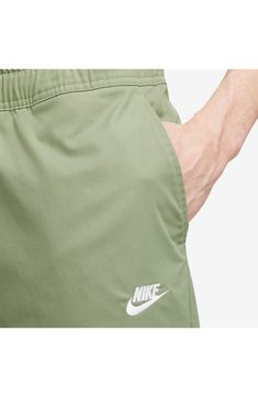 Sporty and comfortable, these lightweight pants topped with a drawstring waist feature handy pockets and a fit that tapers to stay close and out of your way. 100% polyester Machine wash, dry flat Imported Lightweight Pants, Drawstring Waist, Leg Pants, Nordstrom, Nike, Pants, Trousers