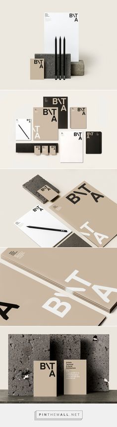 an assortment of business cards and envelopes on display in various shapes, sizes and colors