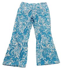 Zara Paisley Pants Blue White New Without Tag Size 10 52% Linen Blend Ref 3418/907 Tags Cottage Bloggers Fave Prairie Wide Leg Cotton Bottoms With Paisley Print, White Casual Bottoms With Paisley Print, Casual White Bottoms With Paisley Print, Fitted Paisley Print Pants For Spring, Fitted Wide Leg Bottoms With Paisley Print, Summer White Bottoms With Paisley Print, Paisley Print Trousers For Spring, Spring Cotton Pants With Paisley Print, Cotton Wide Leg Bottoms With Paisley Print