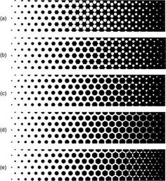 three different lines with dots on them, one is black and the other is white