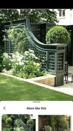 an image of a garden that is being viewed on the app store's website