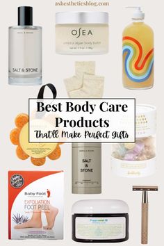 These 30 body care products are so fun and perfect for gifts! I love that they are nontoxic too🙌🏼 House Products, Best Body