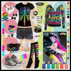 Scene Kid Clothes, Scene Outfits 2000s, Scene Kid Fashion, Scene Kid Outfits, Scene Girl Outfits, Scene Clothing