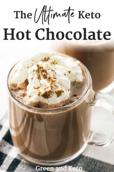 the ultimate keto hot chocolate