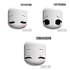 four different expressions on the same face for each character in an animated video game,