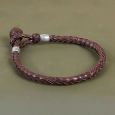 Braided Leather Bracelet - BROWN Fall Lookbook, Fly Fishing Rods, Sling Pack, Fly Shop, Braided Leather Bracelet, Slipper Sandals, Horse Hair, Slipper Boots, Braided Leather