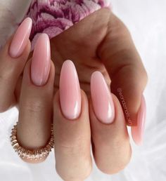 Nail Inspo Girly, Nails Gentle, Ongles Rose Pastel, Pink Ombre Nails, Nails Today, Casual Nails, Rose Nails, Soft Nails