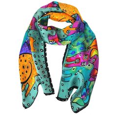 PRICES MAY VARY. Available in various animal designs. Dimensions: 51 inch length by 10.5 inch width. Material: Silk. Care Instructions: Hand wash or dry clean recommended, using gentle detergent. Hang dry, do not hang in direct sunlight. Brighten your day with these luxurious silk scarves. Featuring vibrant colors and unique designs, these scarves are a one of a kind. Made out of high quality silk, the scarves are also smooth and soft to the touch. Wear them to add color and personality to your Vibrant Silk Scarf, Fashion Apron, Fishing Wedding, Lace Tape, Spa Gifts Set, Fashion Scarves, Chiffon Scarf, Cats And Dogs, Long Scarf