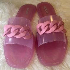 Nwot Soda Sandal /Slides T-142 Summer Pink Synthetic Slides, Soda Sandals, Pink Non-slip Slide Sandals, Pink Slip-on Sandals With Woven Sole, Sandal Slides, Pink Non-slip Beach Slides, Soda Shoes, Women's Shoes Sandals, Shoes Sandals