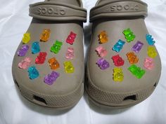 Gummy Bear Croc Charms. Roughly 1cm bears. Charms only, shoes not included Crocodiles, Croc Charms, Gummy Bear, Only Shoes, Shoe Clips, Gummy Bears, Bears, Clothing And Shoes, Light Pink