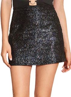 WDIRARA Women's Sequin Lace Panel Hem Elegant Club Party Bodycon Skirt Mini skirt outfit | Short skirt outfit I get commissions for purchases made through links in this post. #ad  Mini Skirt Outfit