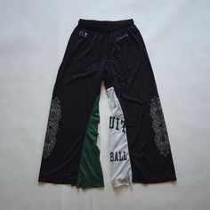 Reworked Hand Sewn Chrome Hearts Mesh Jersey Flare Sweatpants  Size L Chrome Hearts Sweatpants, Chrome Hearts, Jogging, Mesh, Hand Sewing, Sweatpants, Favorite Outfit, Gender Neutral, Trousers