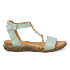 A knotted contrast strap makes the Miz Mooz Medina stand out this season. Sitting on a cushioned footbed, this style is adorable and functional for all day wear. Miz Mooz Sandals, Miz Mooz, Leather Cushion, Comfortable Sandals, Slingback Sandal, Casual Chic Style, Buy Shoes, Top Shoes, Leather Women