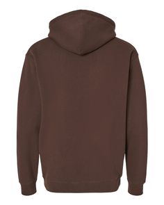 Heavyweight Hooded Sweatshirt - BROWN - XL | Independent Trading Co. Heavyweight Hooded Sweatshirt in Brown Size XL | Fleece Brown Fleece Hoodie With Fleece Lining, Brown Fleece Hoodie With Long Sleeves, Fleece Sweatshirt With Adjustable Hood, Adjustable Hood French Terry Sweatshirt, Brown Fleece Hooded Jacket, Brown Crew Neck Hoodie With Ribbed Cuffs, French Terry Hoodie Sweatshirt With Adjustable Hood, French Terry Hoodie With Adjustable Hood, Brown Hooded Top With Drawstring