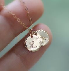 Simple Mom Necklace, Mom Initial Necklace, Dainty Initial Necklace, Small Initial Necklace, Gold Ini Dainty Hand Stamped 14k Gold Charm Necklaces, Dainty Engraved 14k Gold Filled Charm Necklaces, Dainty 14k Gold Filled Engraved Charm Necklace, Dainty Hand Stamped 14k Gold Necklace, Everyday Gold Nameplate Charm Necklaces, 14k Gold Hand Stamped Charm Necklaces With Round Pendant, Everyday Gold Nameplate Charm Necklace, Hand Stamped 14k Gold Round Pendant Charm Necklaces, Hand Stamped 14k Gold Charm Necklace With Round Pendant