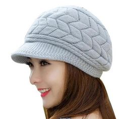 Department Name: AdultOrigin: CN(Origin)Material: WoolMaterial: CottonGender: WOMENPattern Type: SolidModel Number: FUR HATItem Type: Skullies & BeaniesStyle: CasualMaterial: Rabbit Hair FurItem Type: Fashion Winter HatStyle: Classic StyleSize: 54cm-58cm Ear Cap, Knitted Beret, Girl Beanie, Hats Women, Hat Patterns, Winter Cap, Winter Hats For Women, Winter Beanie, Rabbit Fur