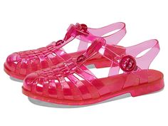 GUESS Jellie - Women's Sandals : Pink : Head out in a proper chic getup wearing the GUESS Jellie sandals. Synthetic upper and lining. Synthetic footbed. Adjustable buckle closure. Metallic hardware on the vamp and adjustable strap. Round toe design. Synthetic outsole. Imported. Measurements: Heel Height: 5 7 in Weight: 1 oz Product measurements were taken using size 7, width M. Please note that measurements may vary by size. Rockstar Birthday, Rockstar Birthday Party, Pink Head, Jelly Shoes, The Vamps, Toe Designs, Women's Sandals, Product Reviews, Jelly