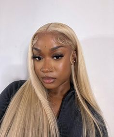 Blonde Wig Brown Skin, Bday Hair, Protective Hairstyles Braids, Legally Blonde