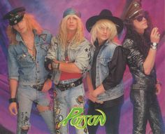 an advertisement for the band aeron, featuring three women in denims and hats