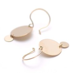 Delicate Gold Disc Earrings, Dainty Gold Earrings, 14k Gold Fill Disc Earrings, Minimal Gold Earring Minimal Gold Earrings, Gold Disc Earrings, Dainty Gold Earrings, Minimal Gold, Earrings Minimal, Dot Ring, Jaw Line, Gold Disc, Disc Earrings