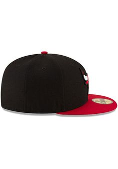 This Chicago Bulls Black Fitted Hat features a front embroidered team logo. You'll be ready to show your Bulls pride with this Cap! Go Bulls! New Era Basic 59FIFTY, Front team embroidered logo, Six panel design with eyelets, Inner fabric sweatband, Fitted sizing, Polyester material, Polyester, Wipe clean with cloth or cleaning kit, 4 Casual Brimmed Fitted Hat For Baseball Season, Black Sports Baseball Cap With Embroidered Logo, Black Casual Brimmed Fitted Hat, Casual Black Brimmed Fitted Hat, Black Baseball Cap With Embroidered Logo For Sports, Team-colored Fitted Hat For Fan Gear, Team-colored Flat Bill Hats For Sports Events, Black Flat Bill Fitted Hat For Sports Events, Team-colored Flat Bill Fitted Hat For Fans