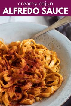 Indulge in the irresistible flavors of Cajun Alfredo pasta with our rich and creamy Cajun Alfredo sauce recipe. This dish is a perfect blend of spicy Cajun seasonings and velvety alfredo sauce, creating a decadent and flavorful meal that will satisfy all your cravings. Whether you're a fan of spicy dishes or simply love creamy pastas, this Cajun Alfredo pasta is sure to become a favorite in your recipe collection. Creamy Cajun Alfredo Sauce Recipe, Cajun Alfredo Sauce Recipe, Cajun Alfredo Pasta, Cajun Alfredo Sauce, Creamy Pastas, Vegetarian Pasta Recipes Easy, Cajun Seasonings, Cajun Alfredo