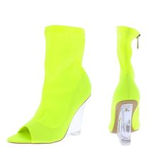 Get Into These Hot Lime Green Wedge Boots, Paired With A Skin Tight Jeans And You Are Ready For The Night. Approximate Heel Height 4 1/2 Inches Green Wedges, Statement Bags, Black Rain Boots, Studded Ankle Boots, Casual Ankle Boots, Buckle Ankle Boots, Black Suede Booties, Black Stilettos, Sheepskin Boots