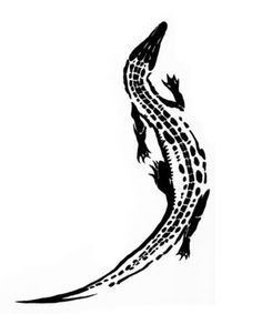 a black and white drawing of a lizard