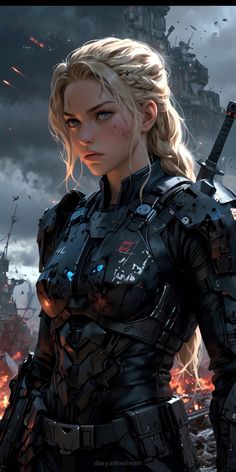 #cyberpunk #sci-fi Sci Fi Comics Illustrations, Sci Fi Assassin Concept Art, Female Spy Outfit, Medieval Cyberpunk, Sci Fi Oc, Cyberpunk Character Art Female, Cyberpunk Elf, Soldier Female, Scifi Character Design