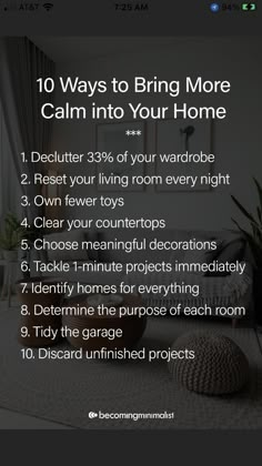 the 10 ways to bring more calm into your home