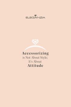 Accessorizing is not about style, it's about attitide. Quote Accessories, Creative Jewelry Photography, Resin Accessories, Jewelry Post, Park Lane, Aesthetic Colors