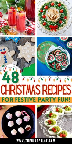 christmas recipes for festive party fun