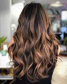 Balayage Brown Hair, Caramel Balayage Highlights, Balayage Long Hair, Balayage Brown, Color Castaño, Hair Color Caramel, Caramel Balayage, Caramel Hair, Brown Hair Balayage