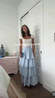 What To Wear With Pink Skirt, Cute Long Skirts Outfit, Creative Modest Outfits, Pretty Teacher Outfits, Hyper Feminine Outfits Summer, Winter Church Dress Outfit, Modest Fits Casual, Church Outfit Catholic, Cute Mission Fits