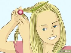 How to Use Velcro Rollers: 12 Steps (with Pictures) - wikiHow Beach Wave Hair, Hair Fixing