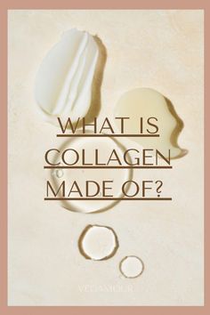 Curious about collagen? The hyped-up protein is everywhere these days. But is collagen vegan? And does it even work? Get answers (and alternatives) so you can level-up your beauty routine. Health Benefits Of Collagen, Benefits Of Collagen, Strengthen Nails, Collagen Fibers, Vegan Vitamins, Collagen Booster, Soy Products