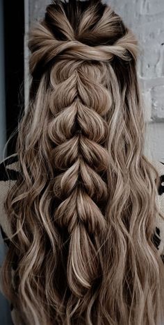 Prom Hairstyles For Short Hair, Cute Braided Hairstyles, Dance Hairstyles, Prom Hairstyles For Long Hair, Fast Hairstyles, Cute Hairstyles For Medium Hair, Hair Stylies, Penteado Cabelo Curto, Hairdo For Long Hair