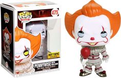 it pennywise the clown pop vinyl figure by funkyfud toys and collectibles