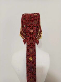 Embroidered Head Band With Coins - Etsy Jordan Traditional Gold Turban Headband, Traditional Gold Headband Turban, Traditional Embroidered Habesha Kemis For Wedding, Embroidered Habesha Kemis For Traditional Ceremonies And Festivals, Traditional Habesha Kemis For Ceremonial Festivals, Traditional Adjustable Gold Headpiece, Traditional Festive Headpieces For Festivals, Traditional Embroidered Wedding Headpiece, Handmade Traditional Headpieces For Ceremonies