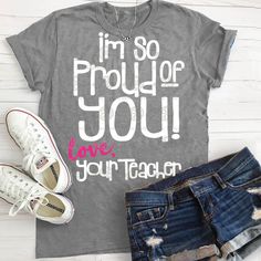 Cheap Teacher Gifts, Teacher Shirt Svg, Teacher Wear, School Spirit Shirts, Teaching Outfits, Teaching Shirts, Classroom Teacher, Spirit Shirts, Teacher Svg