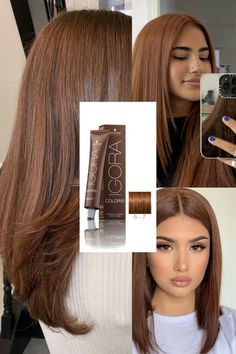 Copper Chocolate Hair, Chocolate Copper Hair Color, Copper Brown Highlights, Brown Cinnamon Hair Color, Glaze Hair, Chocolate Copper Hair, Copper Brown Hair Color