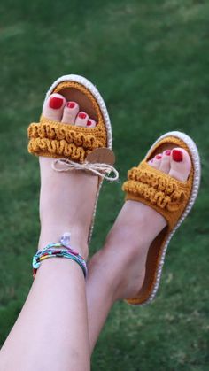 Crochet slippers by BaBu Shoes 100% Handcrafted. Comfortable and durable microfiber crochet upper is hand stitched to the light, flexible rubber out sole. Hand knitted crochet will warm up to your feet in minutes. Non-allergenic. Available: 34,35,36,37,38,39,40,41,42 (European sizes)  Babu Shoes are made in 1-3 days time and ships in the next business day.  Babu shoes are shipped free of charge from Dalaman, Turkey.  Under normal circumstances, it takes 2 weeks for U.S  5 days for Europe However, due to Covid-19, we have been experiencing delays.  For your time sensitive purchases, please allow minimum 6 weeks.  Please bear with us during these challenging times as we do our best to serve you better.   Feel free to reach out. Instagram: @goosemountaincrafts www.goosemountain.net Casual Crochet Trim Sandals For Beach, Casual Sandals With Crochet Trim For Beach, Casual Beach Sandals With Crochet Trim, Crochet Round Toe Sandals For Beach, Crochet Sandals With Round Toe For Beach, Beach Crochet Sandals With Round Toe, Beach Sandals With Crochet And Round Toe, Casual Spring Sandals With Crochet Trim, Casual Crochet Sandals For Summer