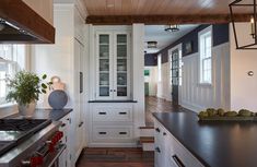 the kitchen is clean and ready to be used as a place for cooking or eating