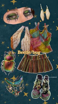 Beetle Halloween Costume, Beetle Makeup, Bug Halloween Costume, Beetle Aesthetic, Beetle Costume, Scorpio Fashion, Costume Aesthetic, Bug Costume, Bug Dress