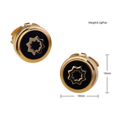 Tie Clips & Cufflinks- Cufflinks Cap Fashion Men's Gifts High-end Business Banquet Wedding Accessories Trendy Round Star Daily Shirt Buttons CapModel Number:4000522311161 Cap Fashion Mens, Cap Fashion, Metal Fashion, Copper Metal, Cufflinks Men, Gold Fashion, Wedding Accessories, Mens Gifts, Cufflinks